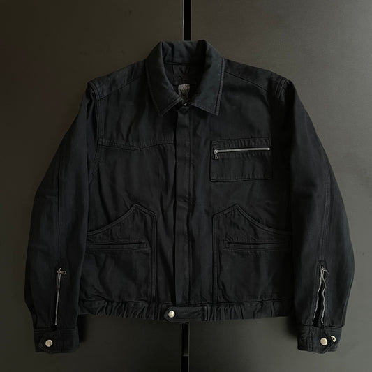 1982aw giorgio armani denim bomber jacket 48