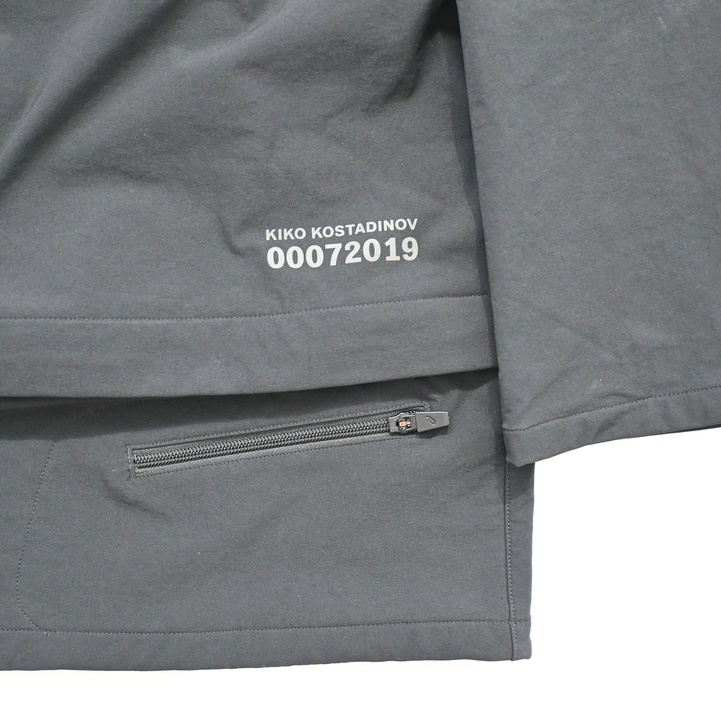 2019aw kiko kostadinov asics nylon poncho S