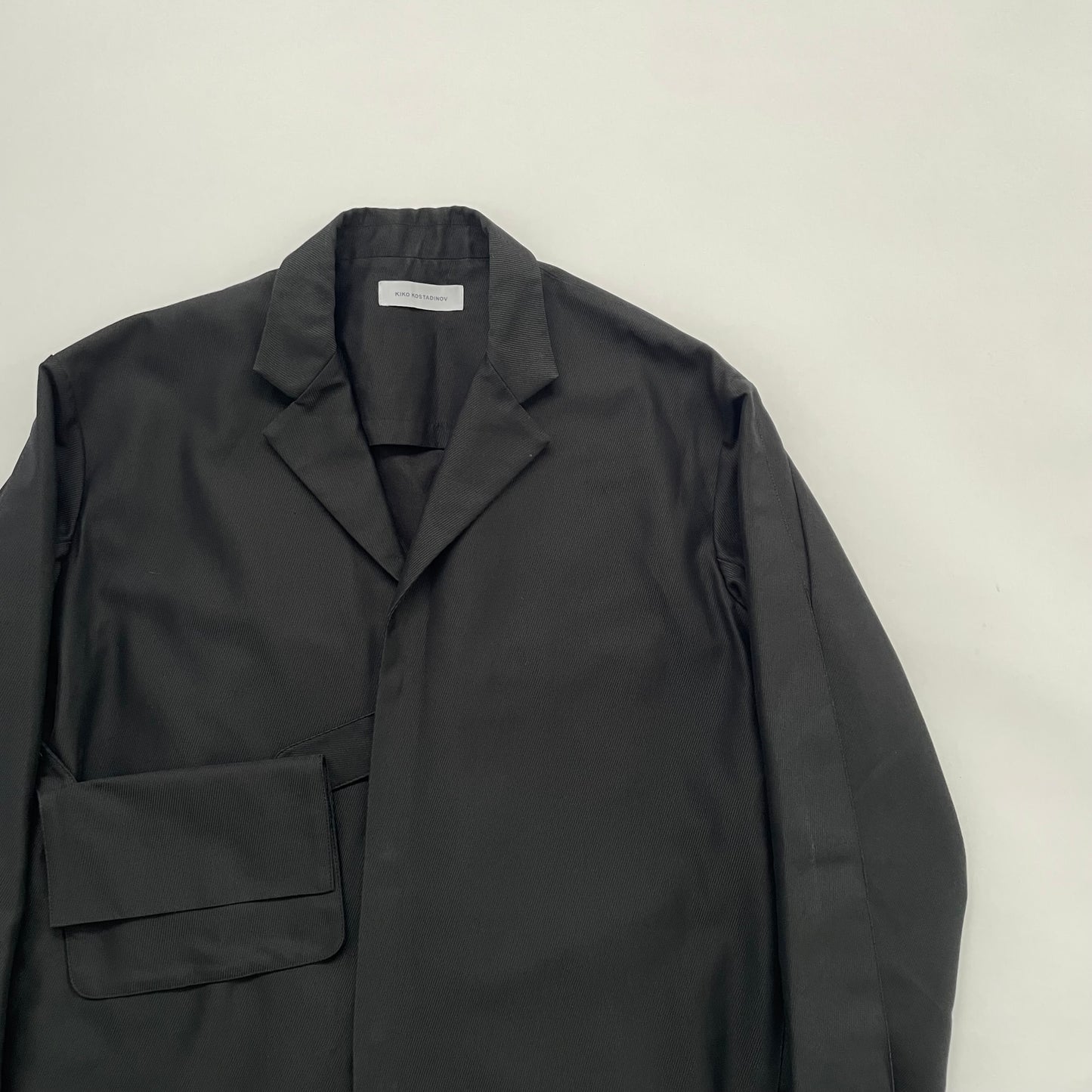 2017aw kiko kostadinov 3D high-end lab coat M