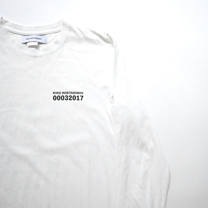 2017aw kiko kostadinov cotton long t shirt L