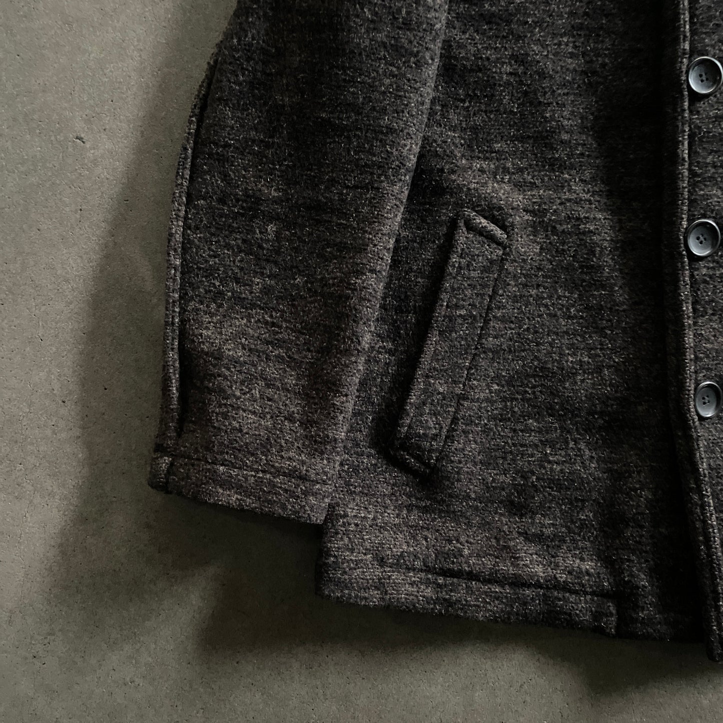 1998aw comme des garcons homme plus wool half coat M