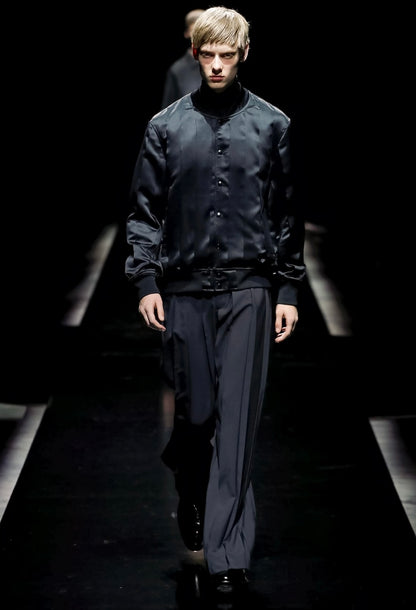 2020ss undercover polyester pleats bomber jacket 2