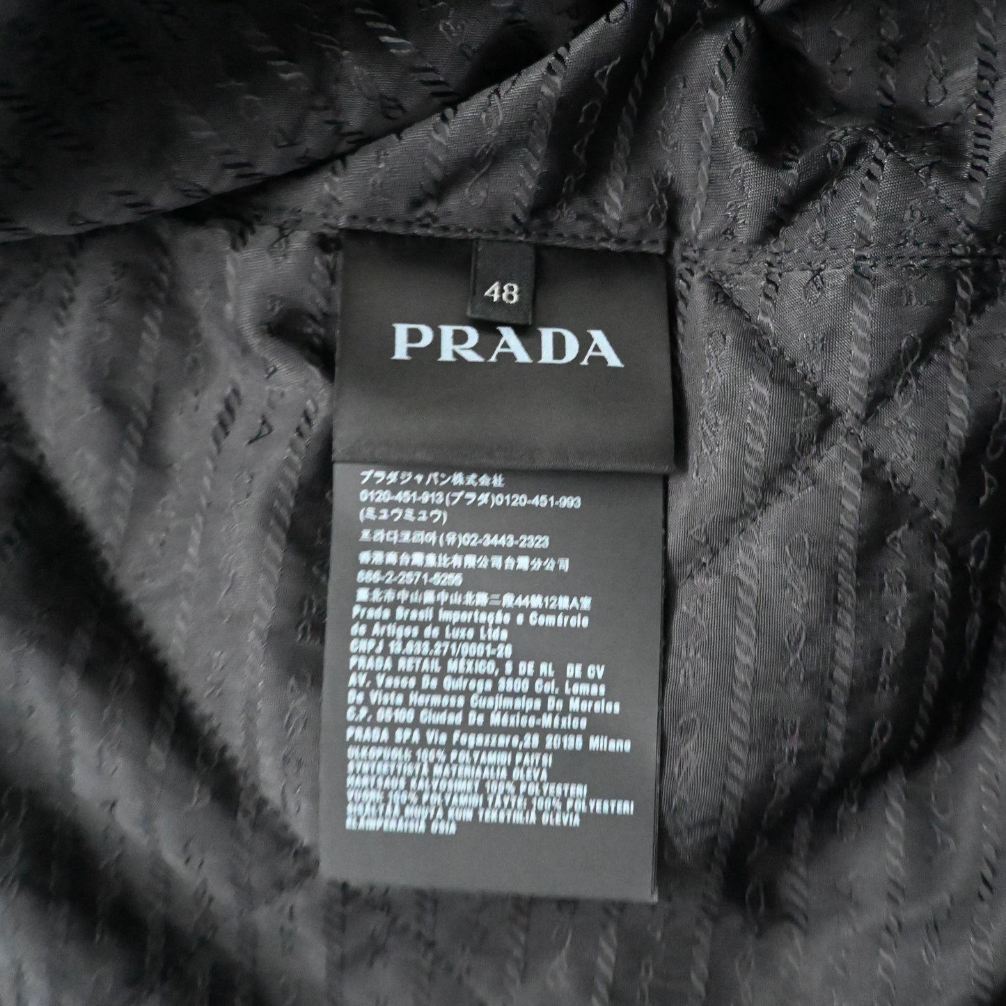 2019aw prada quilting padded  nylon blouson 48