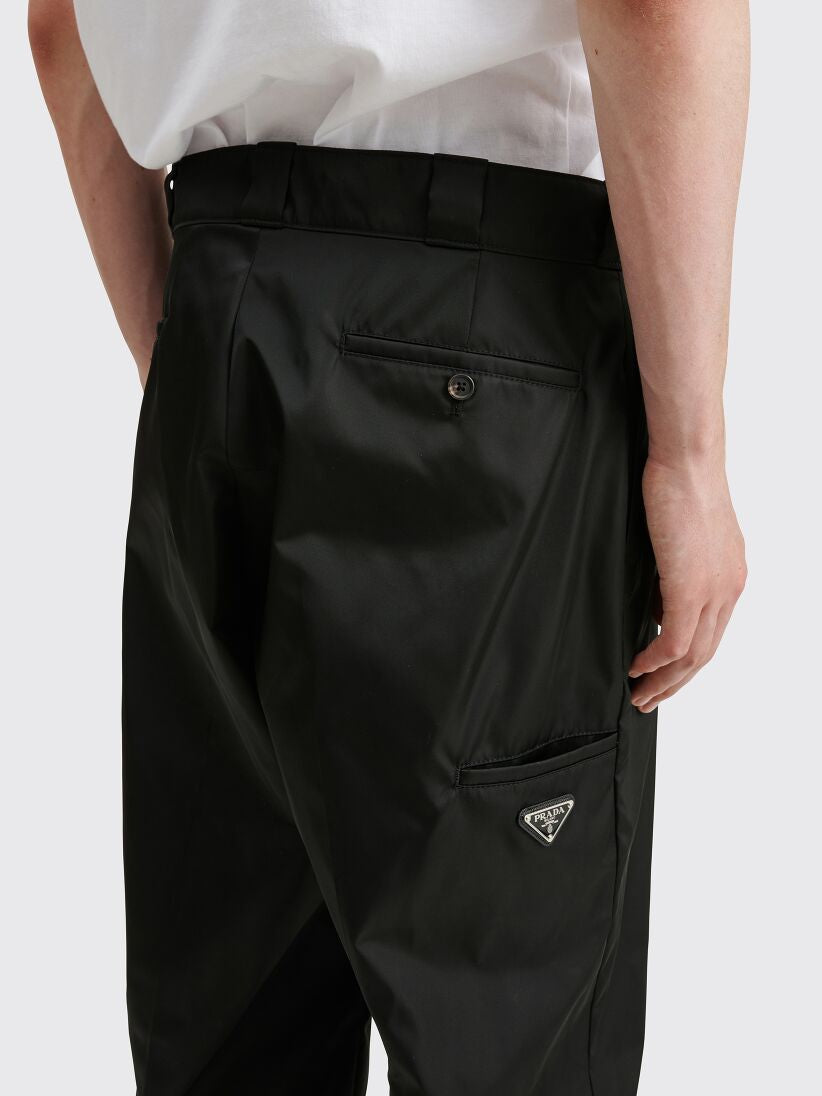 2018aw prada spg30 nylon trousers 46