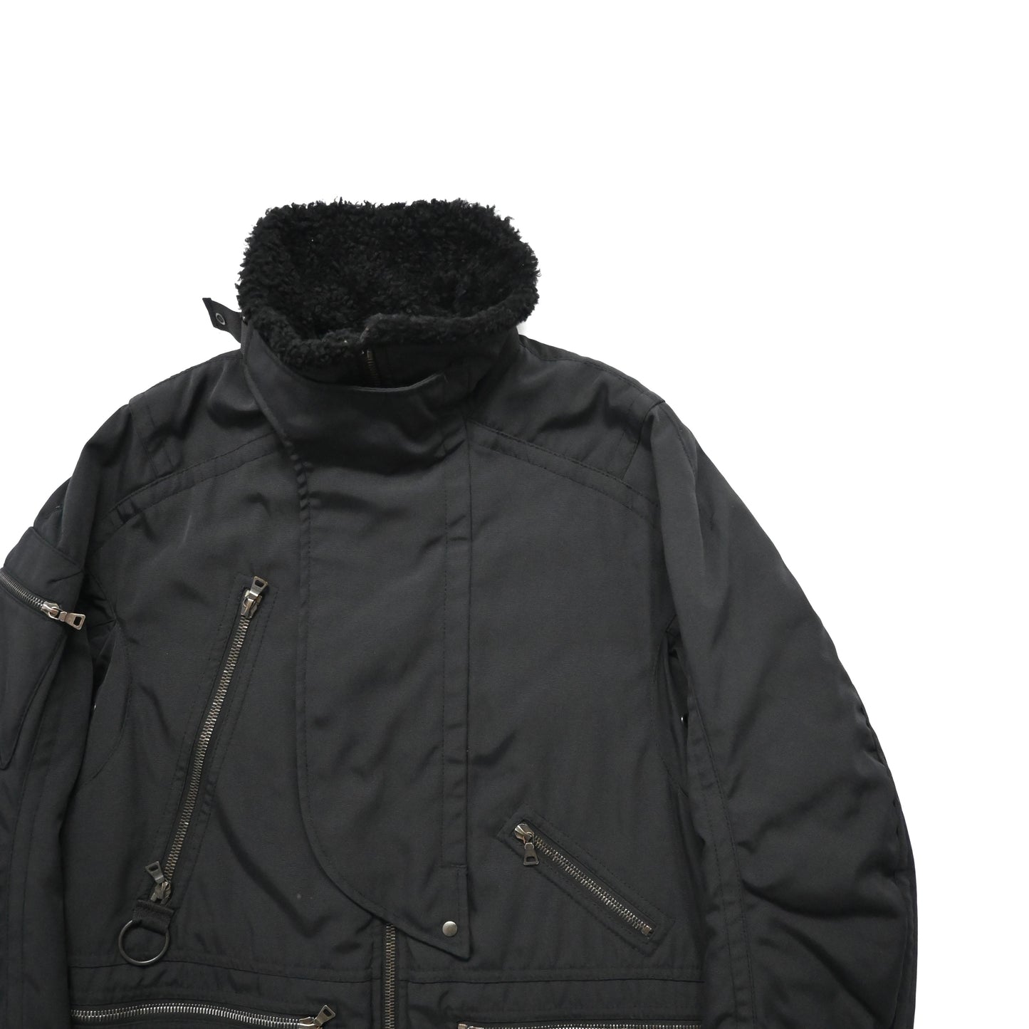 2000s prada sports boa docking  nylon gimmick jacket 54