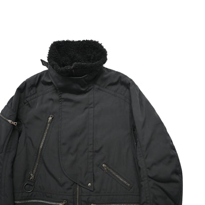 2000s prada sports boa docking  nylon gimmick jacket 54