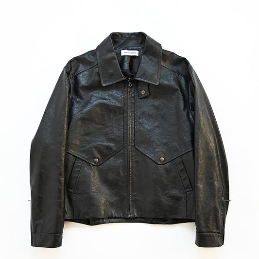 2023ss kiko kostadinov murad leather jacket 50