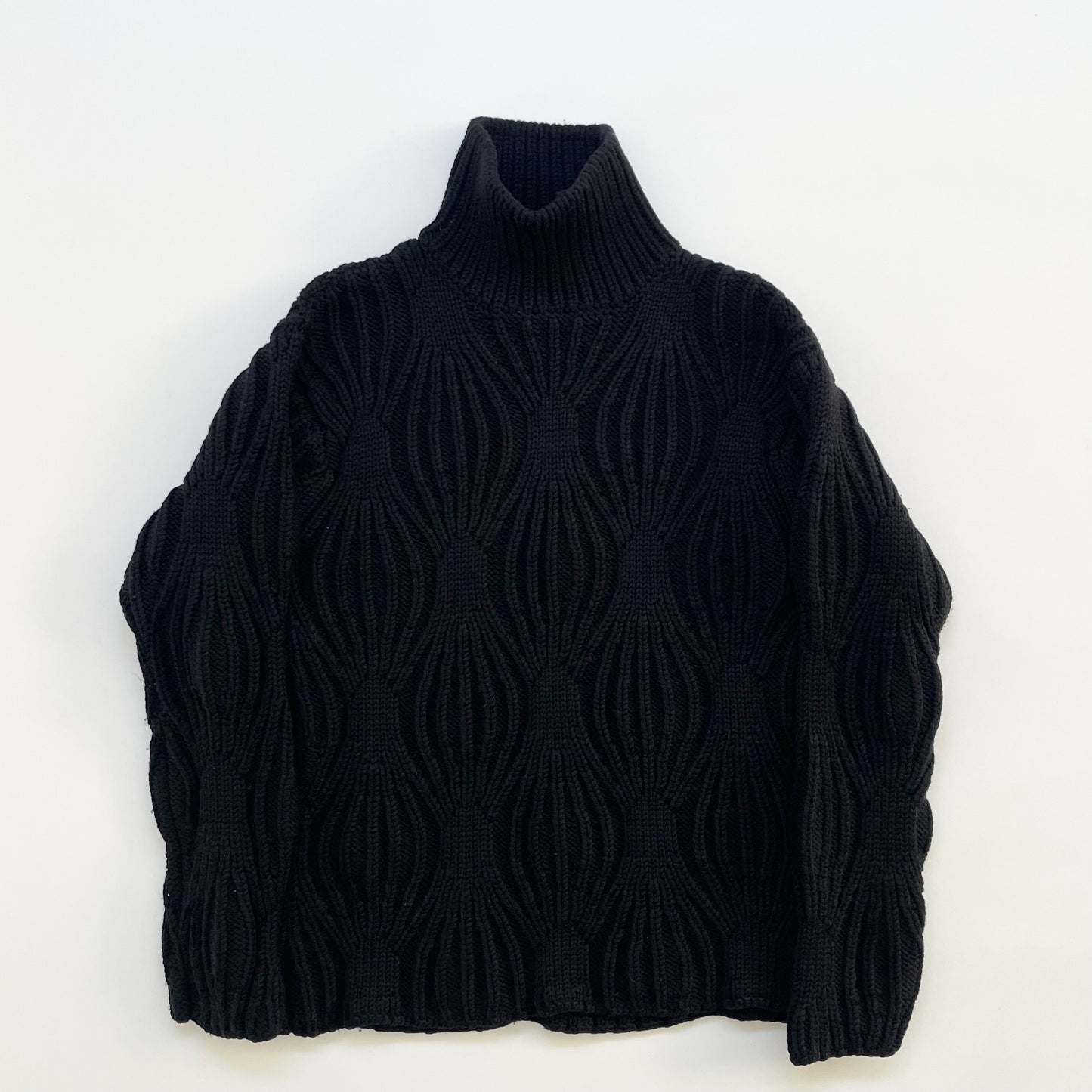 2002aw gucci smocking stitch turtleneck XL by Tom ford