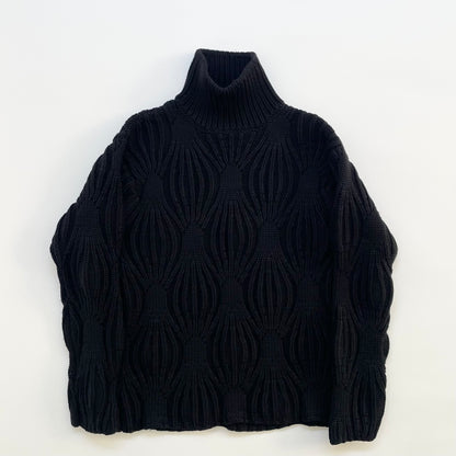 2002aw gucci smocking stitch turtleneck XL by Tom ford