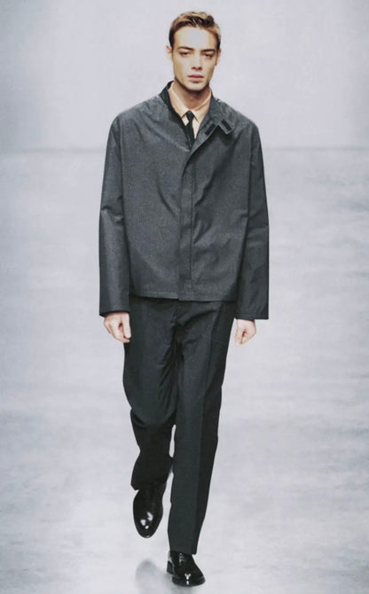 1998aw prada half neck wool jacket L