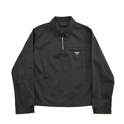 2020aw prada sgb751 re nylon half zip blouson 48