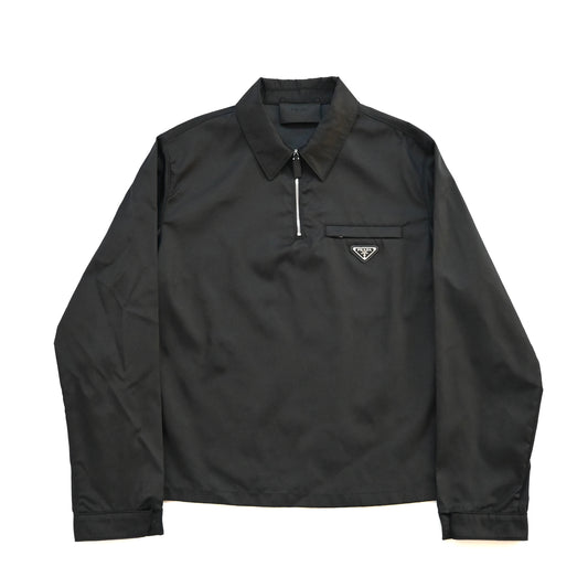 2020aw prada sgb751 re nylon half zip blouson 48