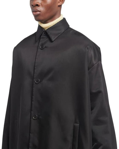 2021aw prada spg891 re nylon long coat S by raf simons