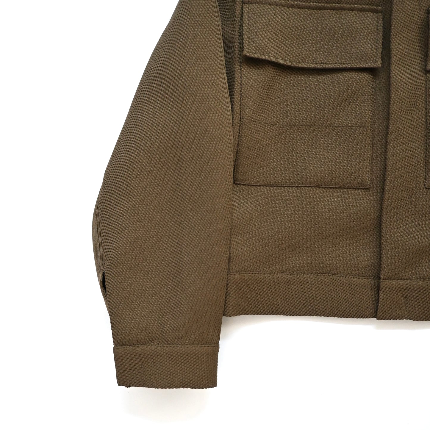 2017aw jil sander polyester stand collar blouson 48