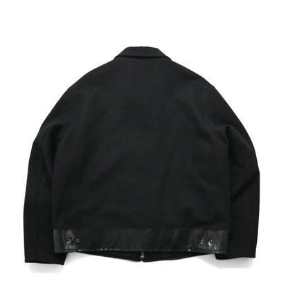 2023aw our legacy black leather hum jacket 46