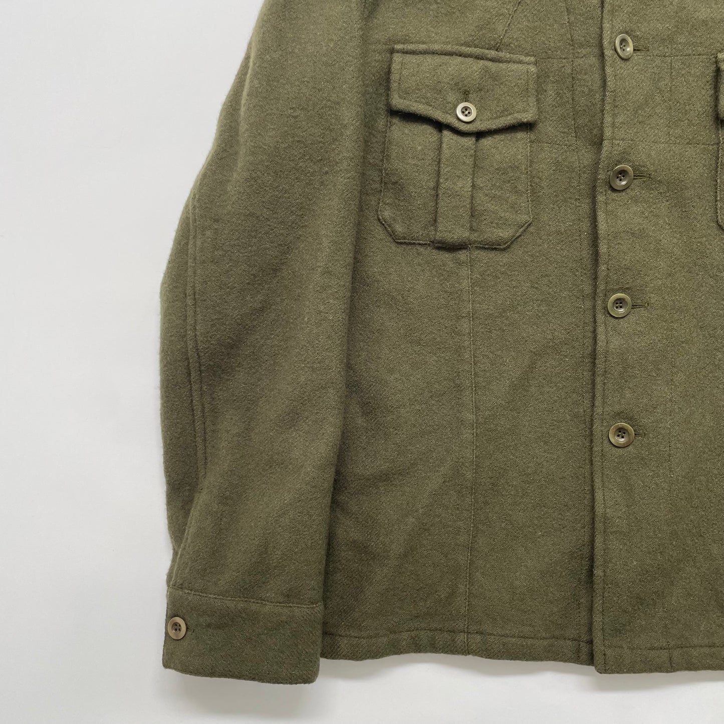 2000s miu miu wool coach jacket XL