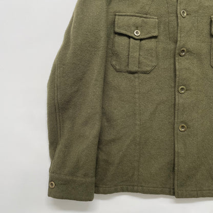 2000s miu miu wool coach jacket XL