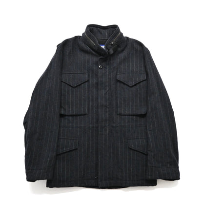 2006aw junya watanabe comme des garcons M-65 stripe wool jacket S