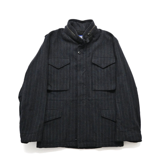 2006aw junya watanabe comme des garcons M-65 stripe wool jacket S