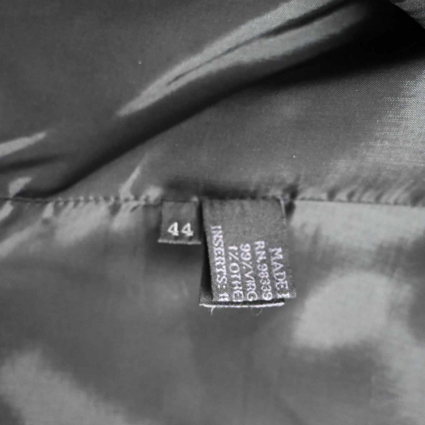 1999aw prada wool tailored jacket 44