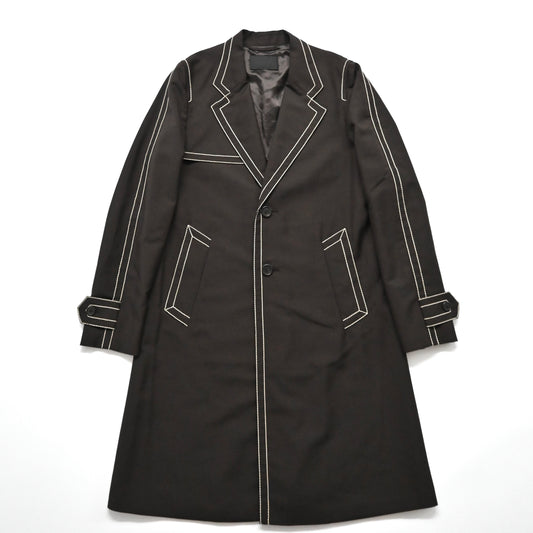 2015ss prada cotton stitch coat 46