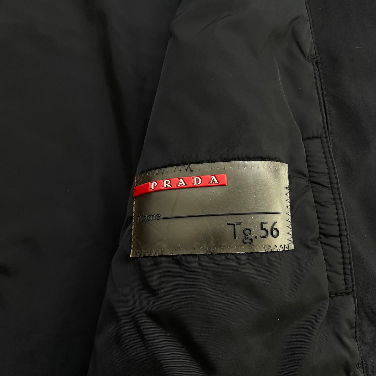 2000s prada sport sgv87 Gore-Tex blouson 56