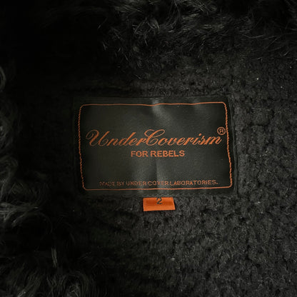 2006aw undercover arts＆crafts fur docking wool blouson 2