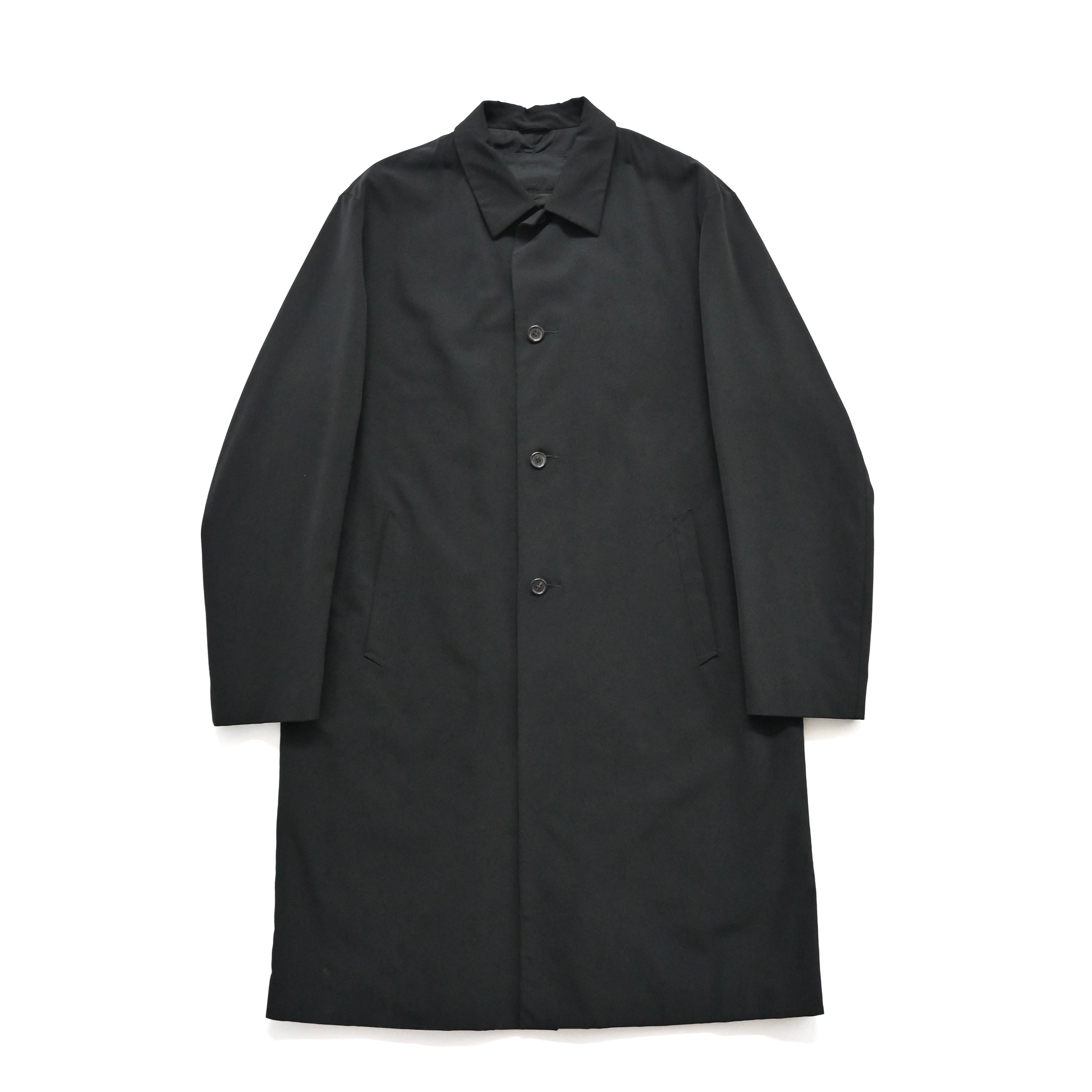 ジャケット・アウター 90s PRADA long coat black 1990s prada polyester long coat L – vexed_store