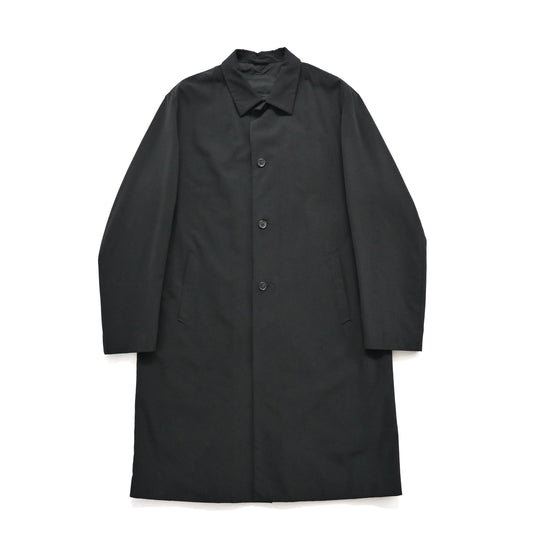 1990s prada polyester long coat L