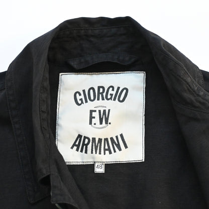 1987ss giorgio armani linen blouson jacket 48
