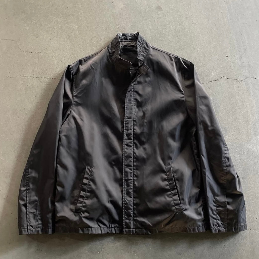 1998aw prada half neck nylon jacket XL