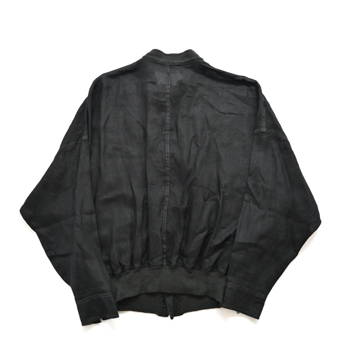 1980s gianni versace linen bomber jacket 48