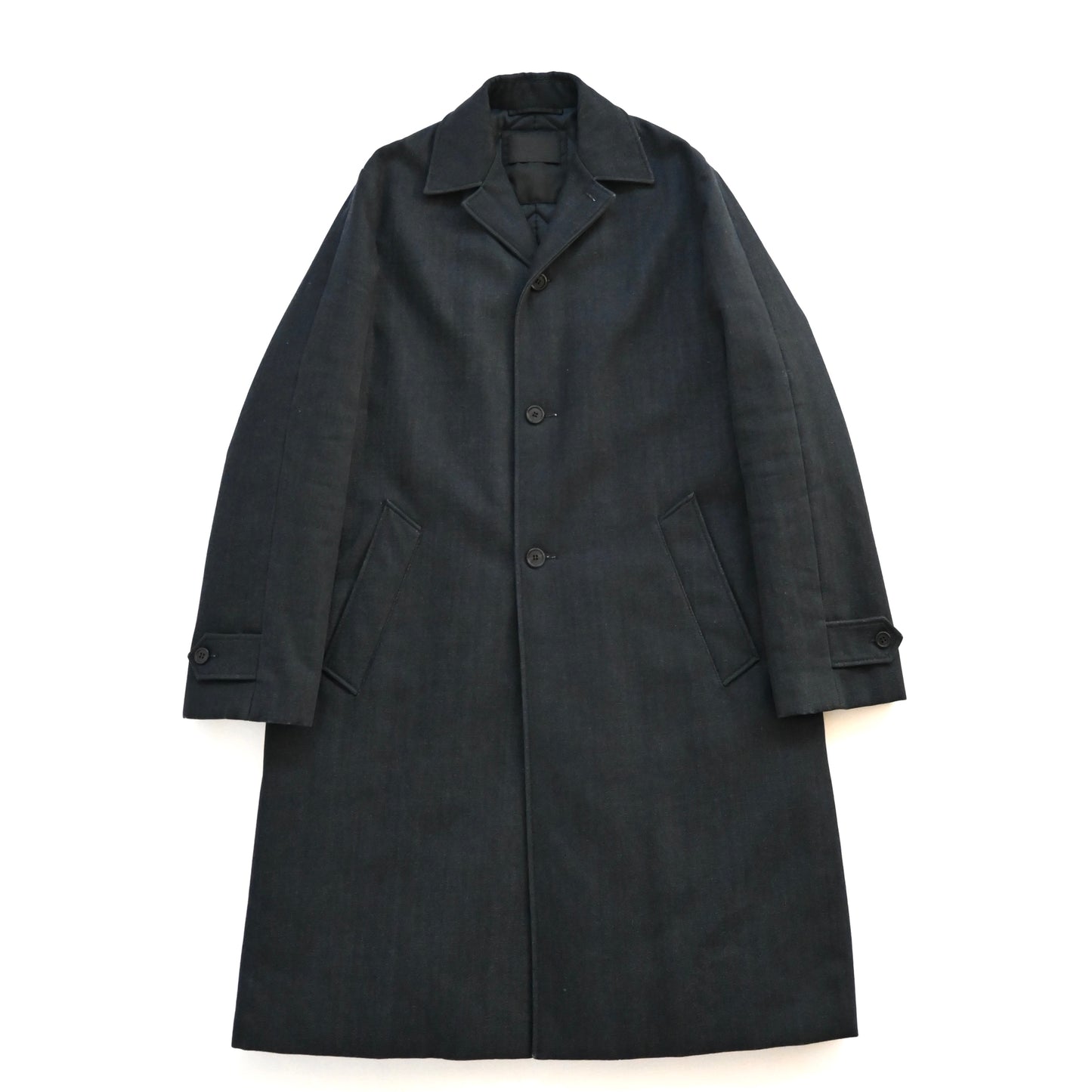 2019aw prada quilting padded denim coat 48
