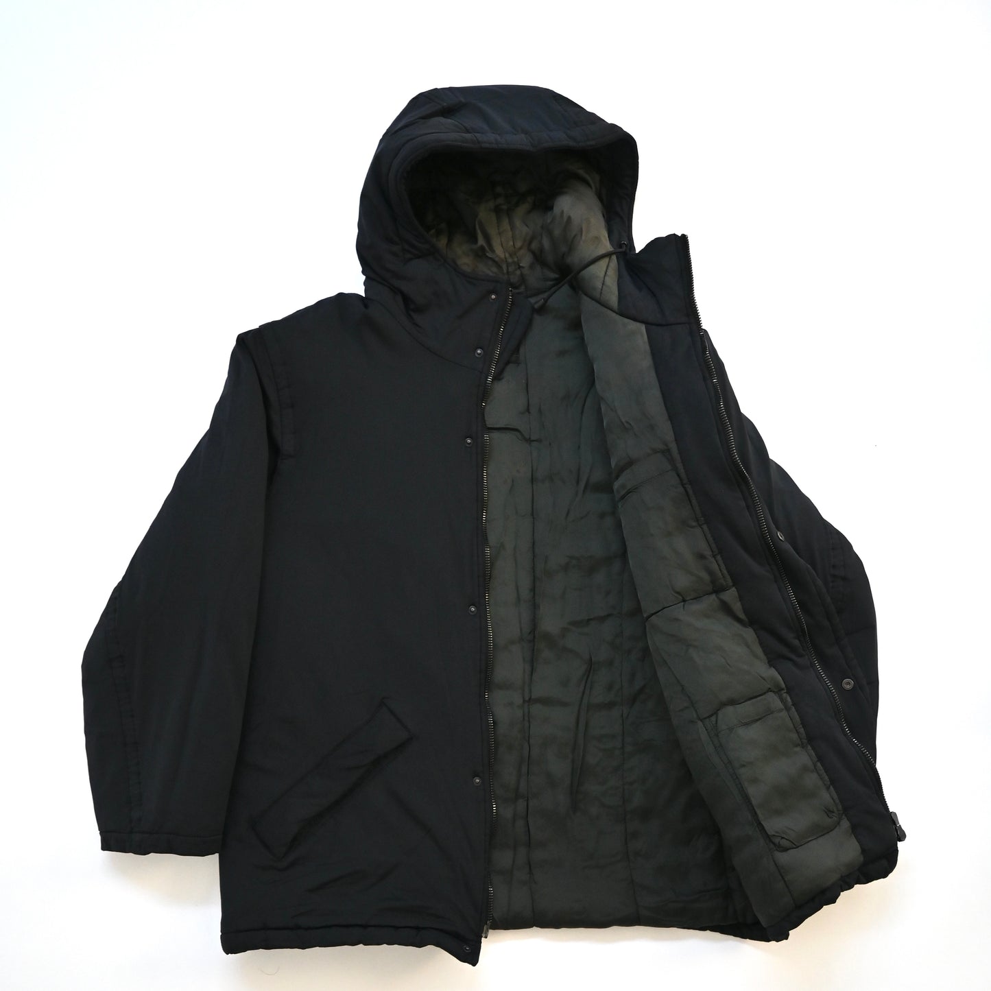 2000s gucci nylon down jacket L