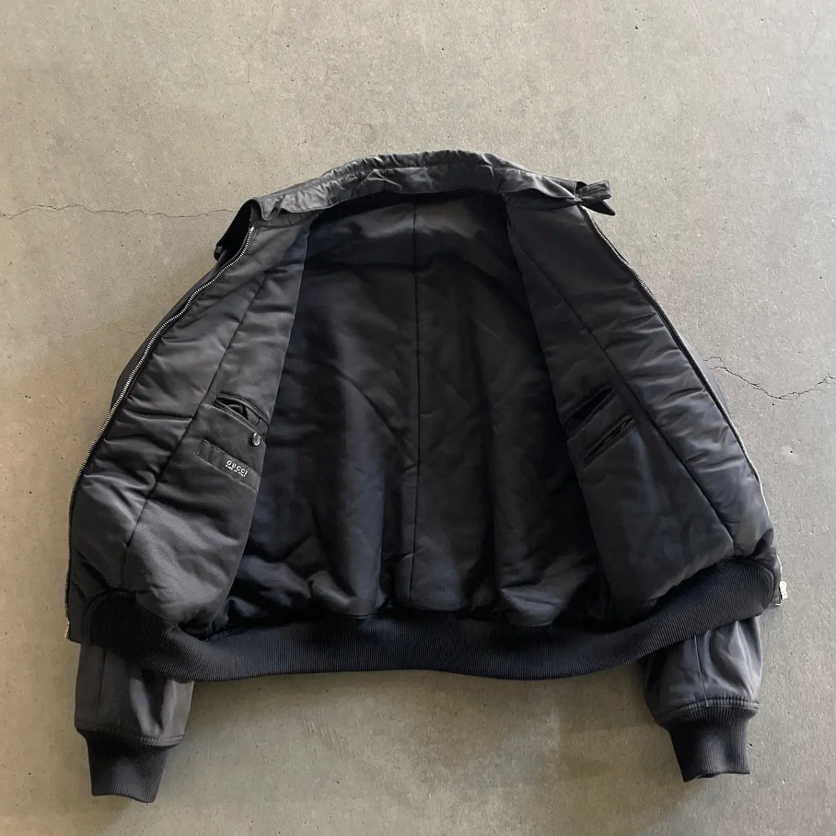 2003aw gucci nylon bomber jacket 50 by tom ford