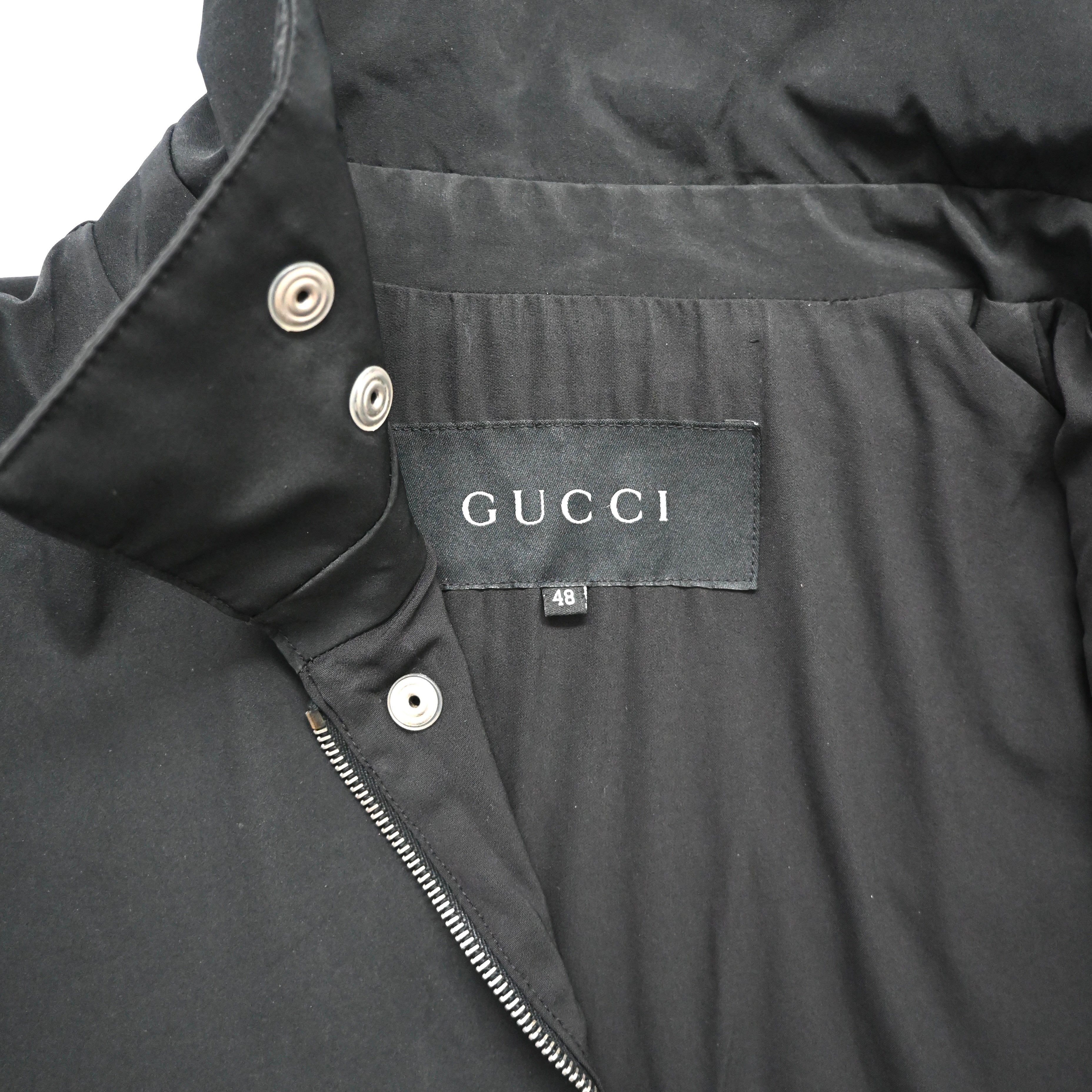 【GUCCI byTOM FORD】ナイロン ミリタリージャケット size48 1990s gucci nylon jacket 48 by Tom ford – vexed_store