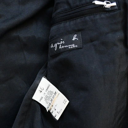 1990s agnes b kint docking High neck cotton blouson 48