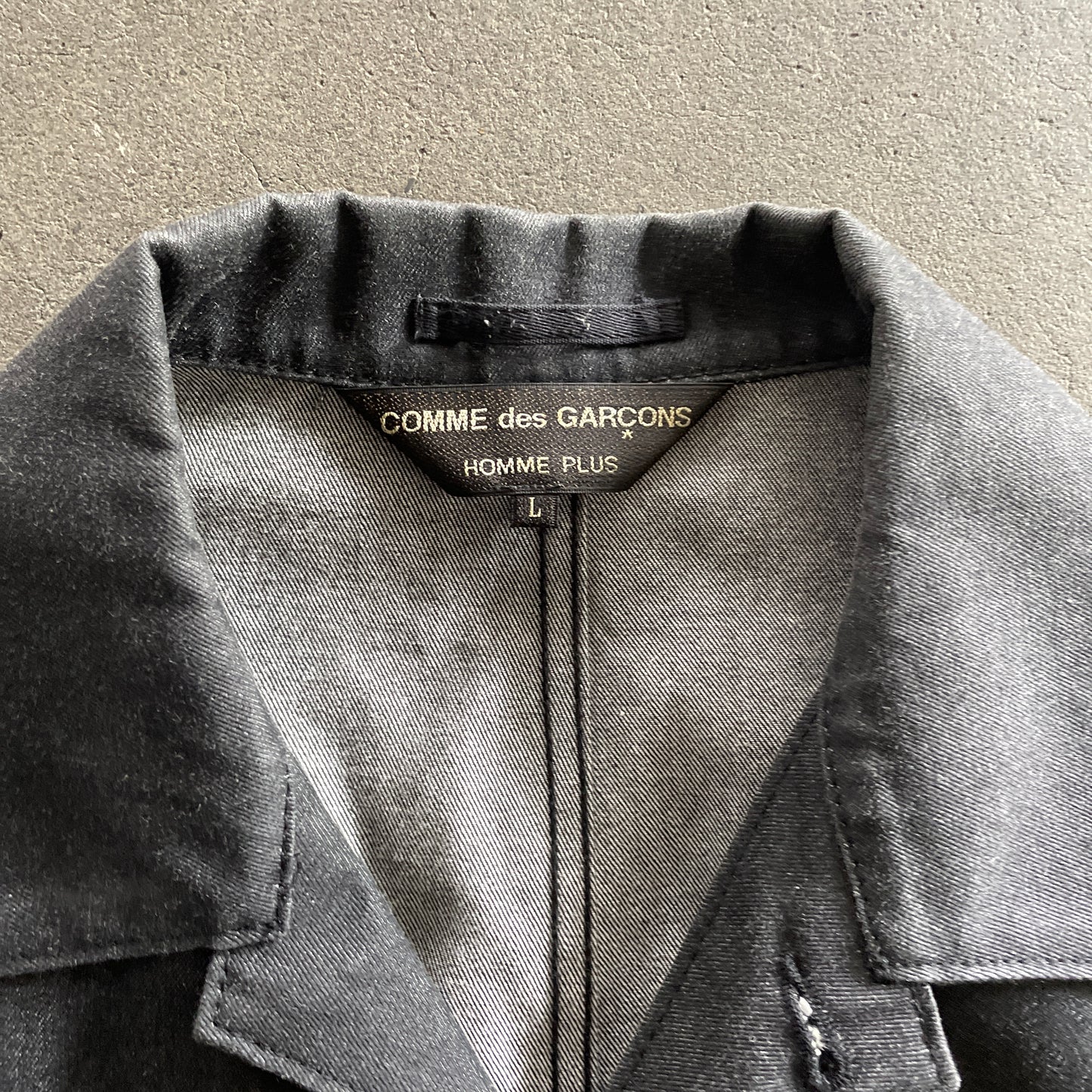 2003aw comme des garcons homme plus stitch denim jacket L