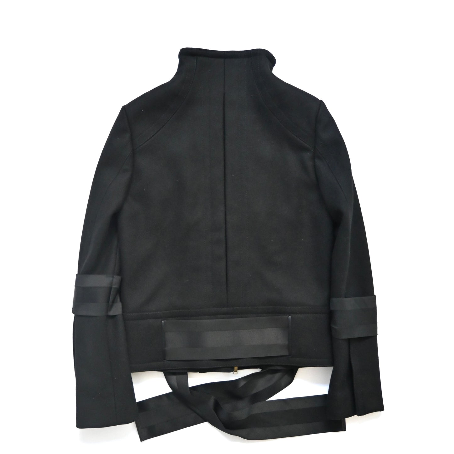 2004aw gucci asymmetric ribbon wool jacket 38 by Tom ford