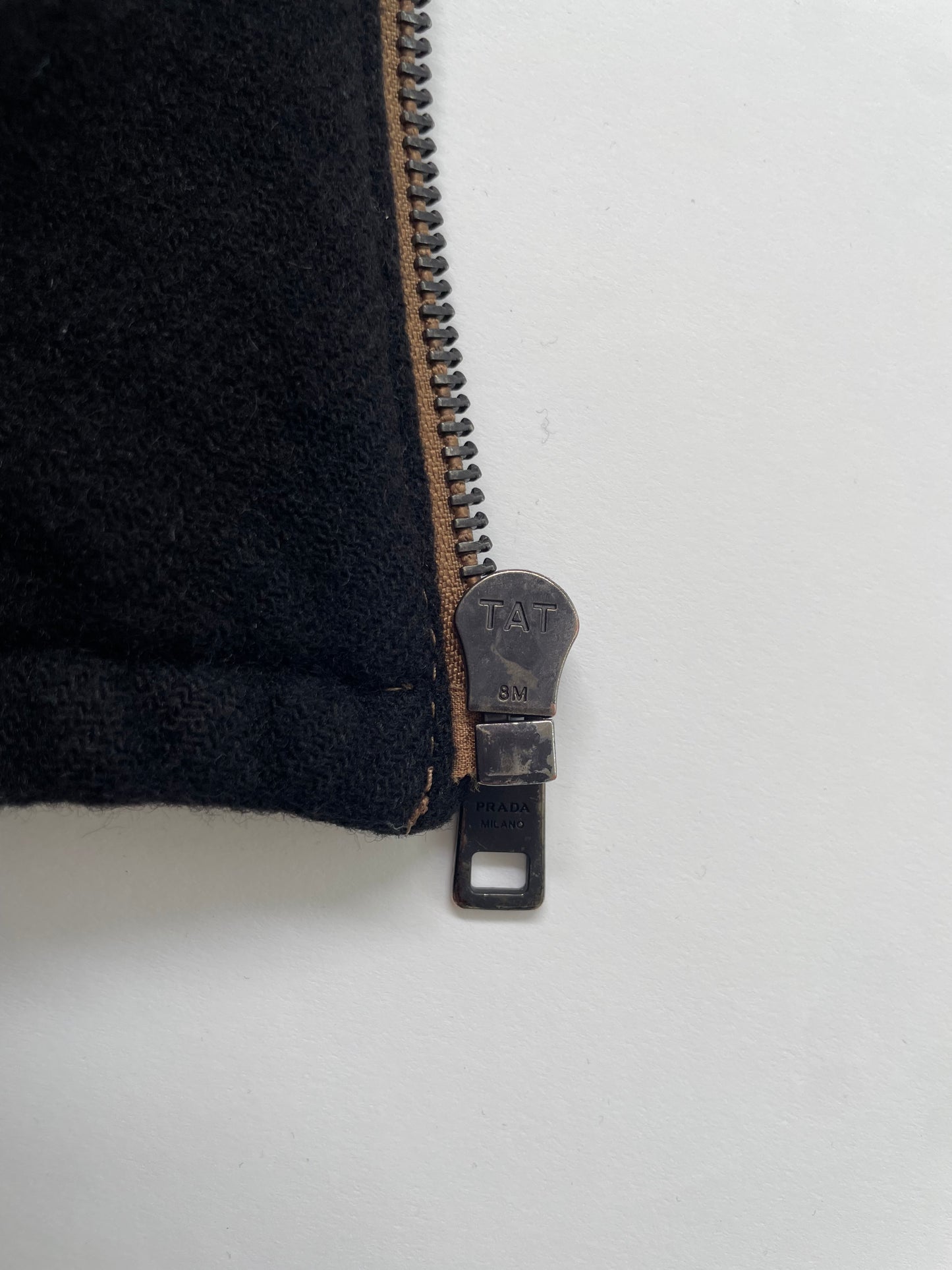 2017aw prada boa docking wool blouson 48