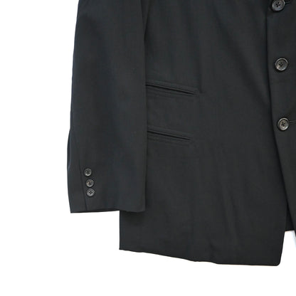 1996ss yohji yamamoto pour homme jacket M wool flower cutout coding set up M