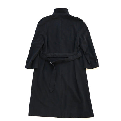 1990s giorgio armani virgin wool long coat 48