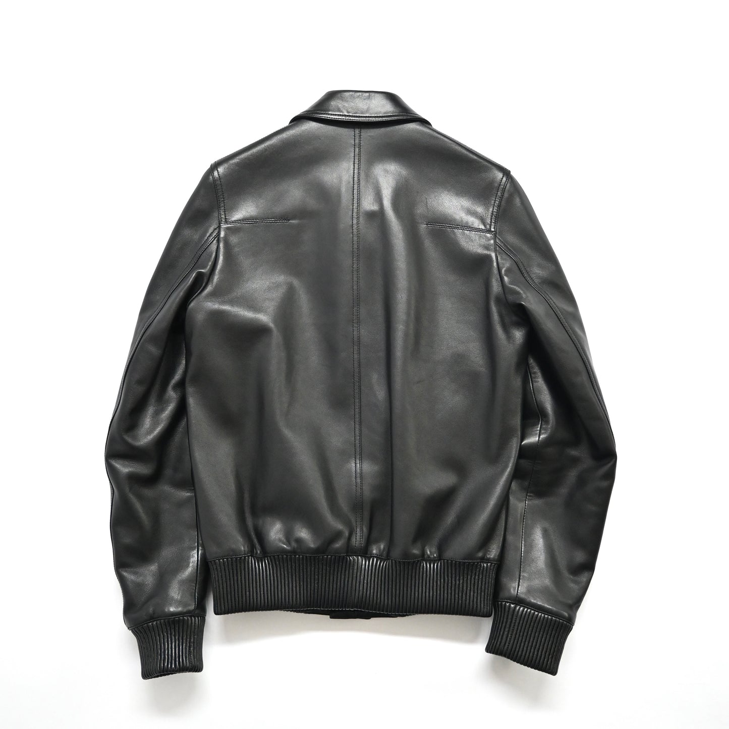2008aw dior homme A-2 lamb leather jacket 44 by kris van assche