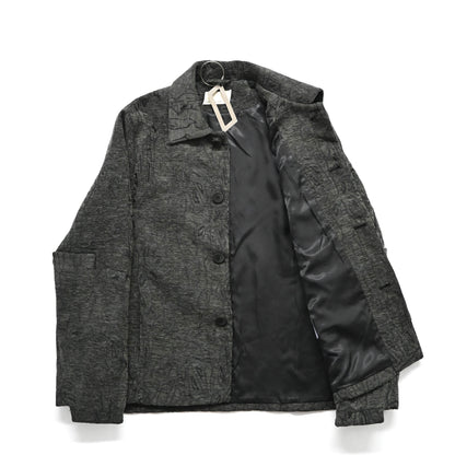 2023aw pet tree kor textured pattern polamide jacket 48