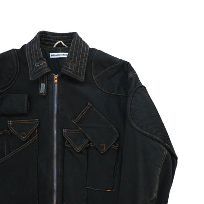 1986aw katharine hamnett denim bomber jacket M