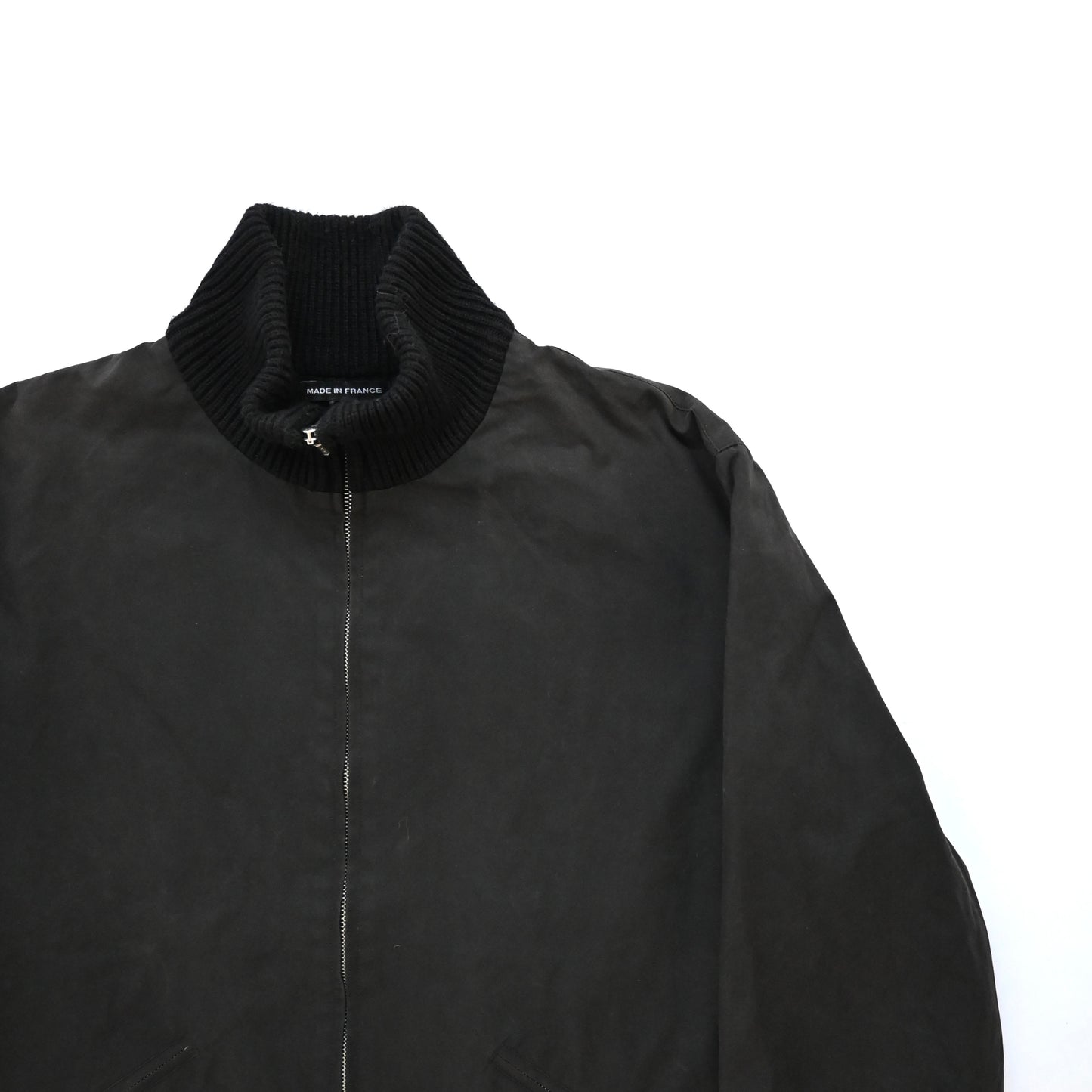 1990s agnes b kint docking High neck cotton blouson 48
