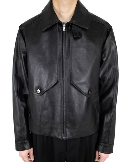 2023ss kiko kostadinov murad leather jacket 50