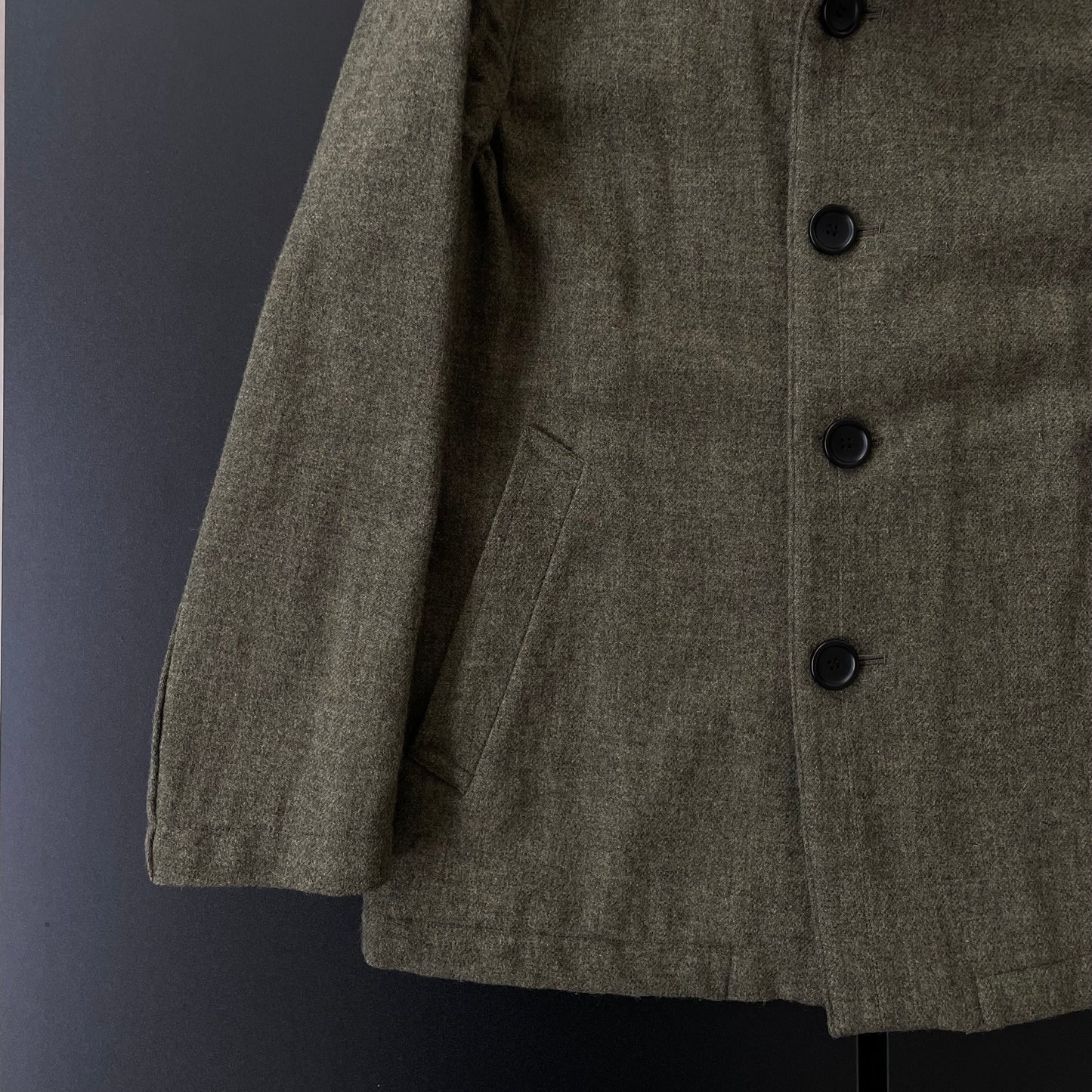 1998aw comme des garcons homme plus wool half coat L