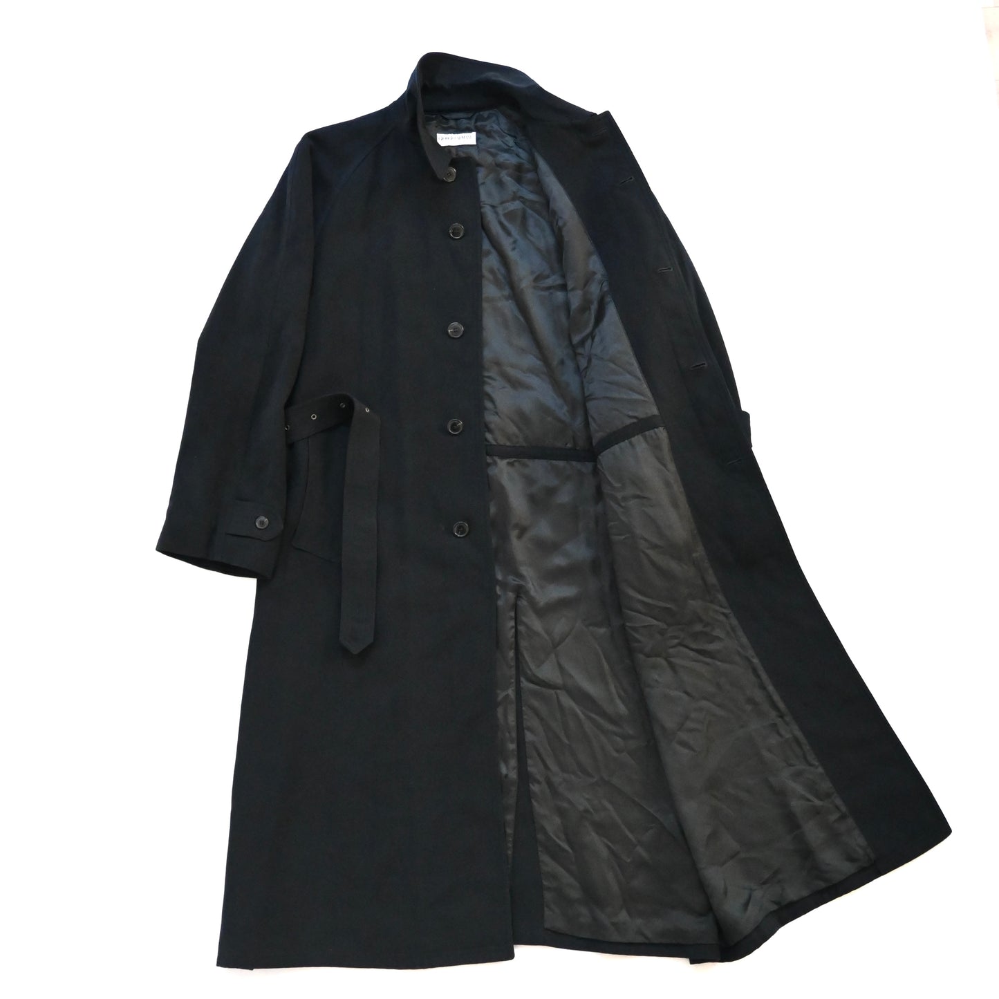 1990s giorgio armani  wool long coat 48