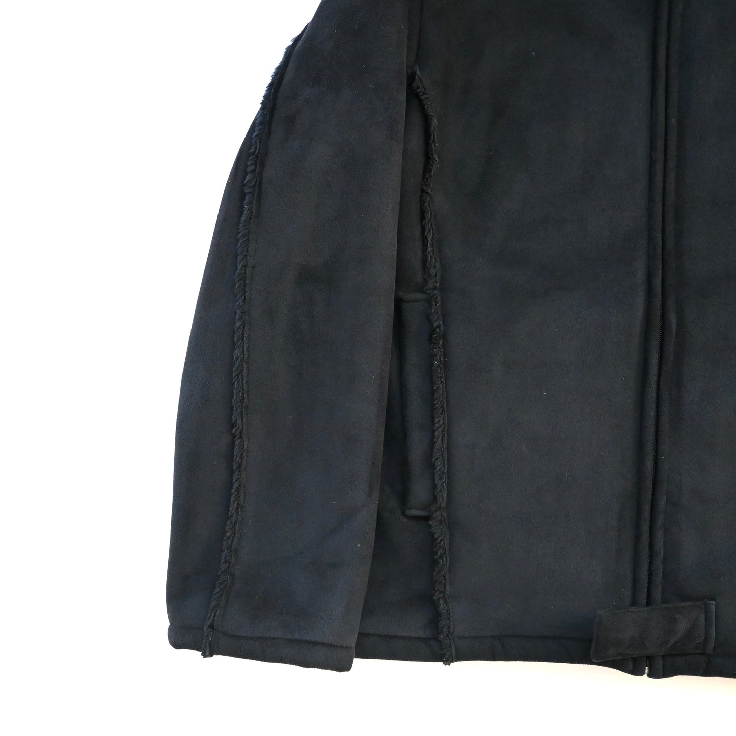 2000aw so by alexander van slobbe fake mouton diviser blouson 48